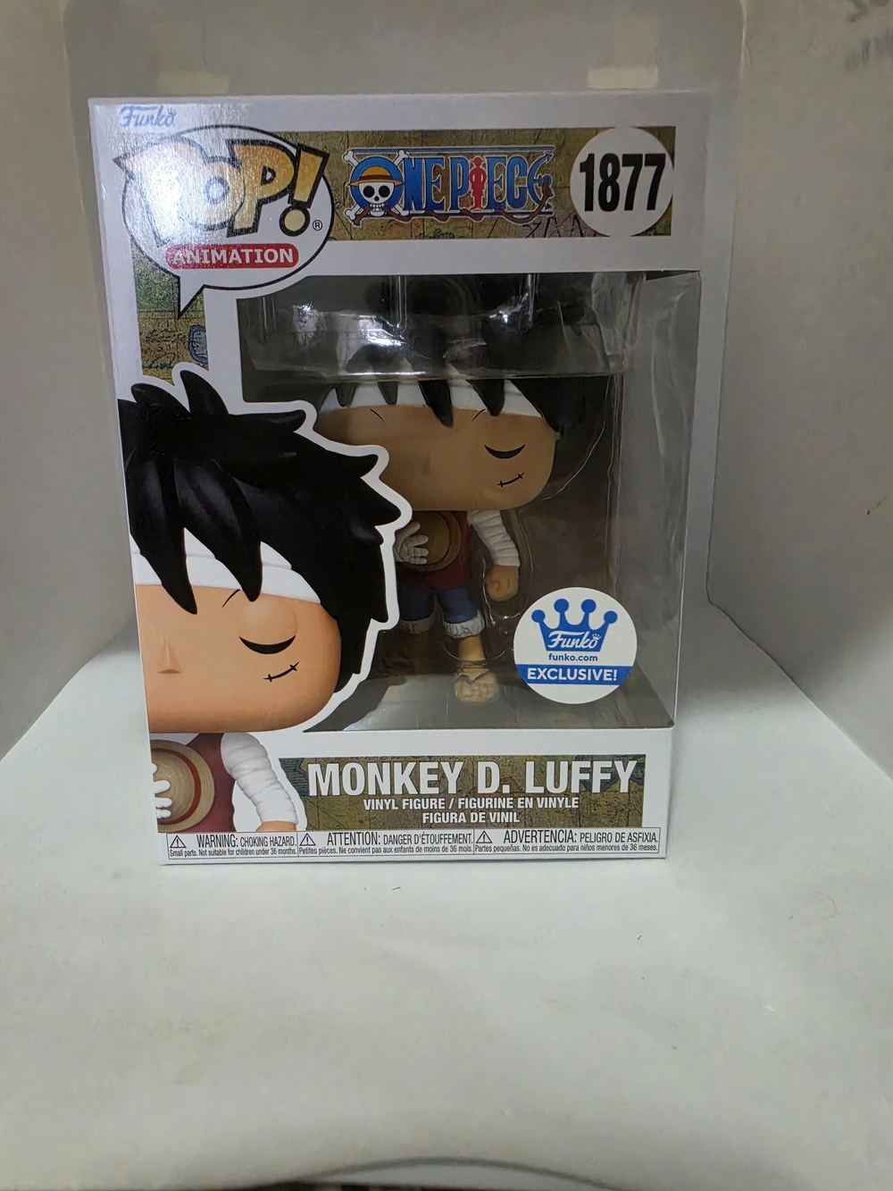 Funko Pop! Monkey D. Luffy Vinyl Figure - Black, Red, Blue